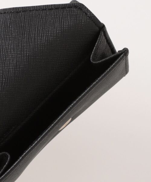 Vivienne Westwood(ヴィヴィアンウエストウッド)の「51010057U-S000B-SAFFIANO BIOGREEN ENV BILLFORD W C PKT(財布・レディース・ブラック・FREE)」の5枚目の写真