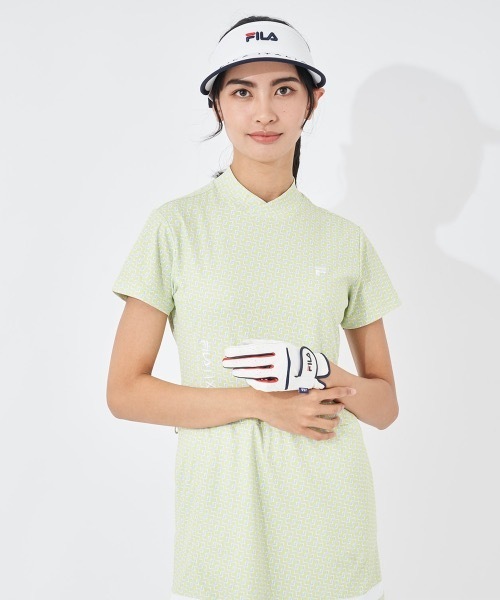 FILA GOLF(フィラゴルフ )の「【FILA GOLF/フィラゴルフ】レディースモックネックワンピース ゴルフ(ワンピース・レディース・ラベンダー/ライトピンク/ライトグリーン・LARGE/MEDIUM/SMALL/X-LARGE)」の7枚目の写真