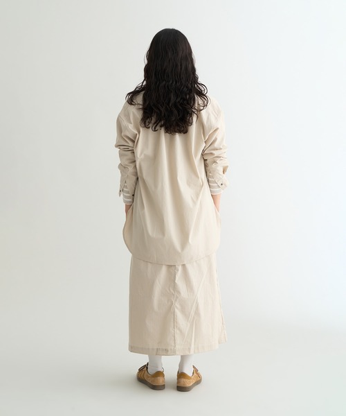 HINOC RIPSTOP CAMP SHIRT W ヒノック リップストップ キャンプ