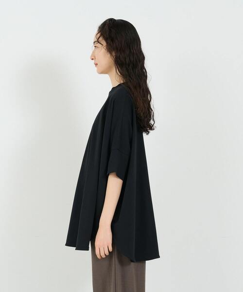 conges payes ADIEU TRISTESSE（コンジェ ペイエ アデュートリステス）の「ポンチョTシャツ（Tシャツ/カットソー・レディース・ブラック/ピンク/イエロー/ストライプ・FREE）」の15枚目の写真