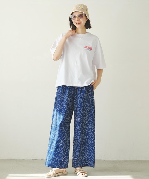 MILKFED.（ミルクフェド）の「DELICIOUS PIE WIDE S/S TEE（Tシャツ/カットソー・レディース・ブラック/ライトブルー/ホワイト・M/L）」の17枚目の写真