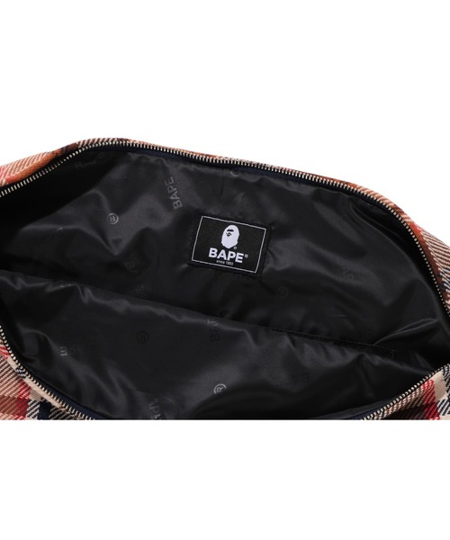 A BATHING APE（アベイシングエイプ）の「BLEACHED BAPE CHECK 