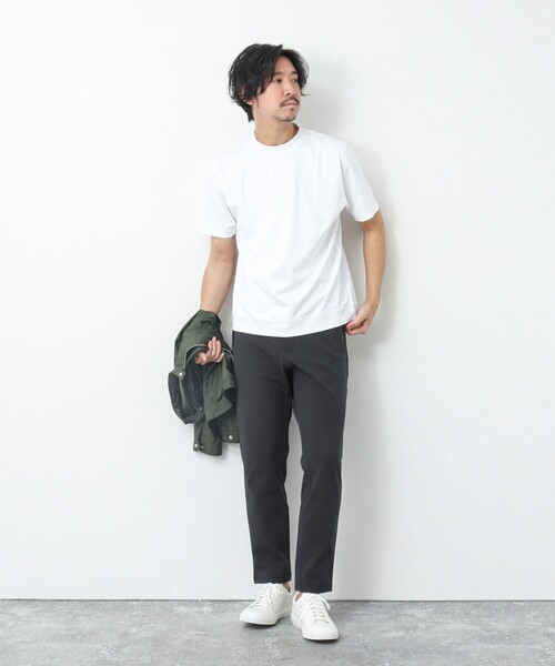 NOLLEY'S goodman（ノーリーズグッドマン）の「《吸水速乾》2WAYストレッチ Zipポケット イージーパンツ（その他パンツ・メンズ・ネイビー/チャコールグレー・S/M/L/XL）」の16枚目の写真