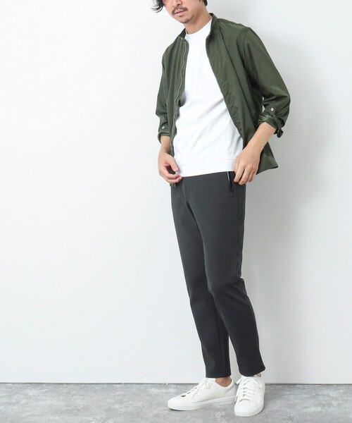 NOLLEY'S goodman（ノーリーズグッドマン）の「《吸水速乾》2WAYストレッチ Zipポケット イージーパンツ（その他パンツ・メンズ・ネイビー/チャコールグレー・S/M/L/XL）」の11枚目の写真