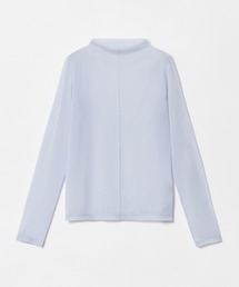 シアーファネルネックプルオーバー