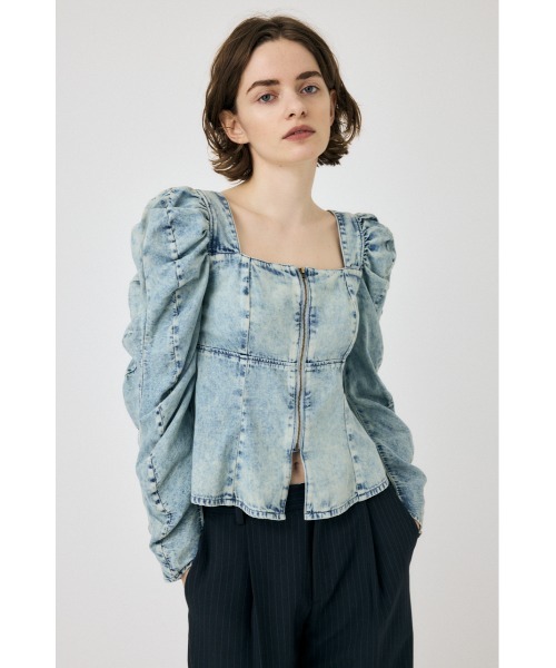 MOUSSY BUSTIER DENIM（MOUSSY（マウジー）の「BUSTIER DENIM