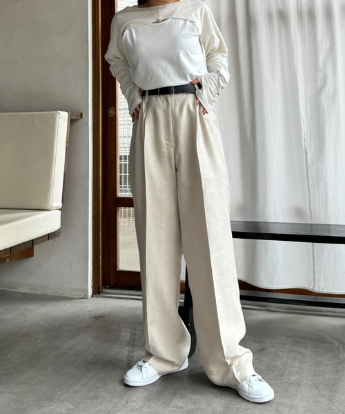 WILLFULLY（ウィルフリー）の「arm bolero cut and sew tank set（T 