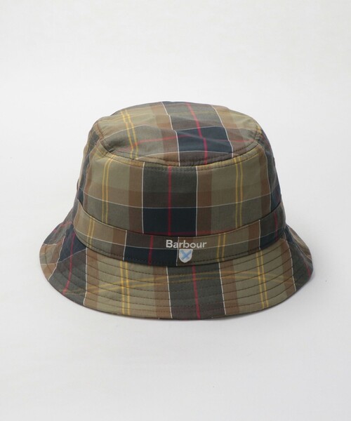Barbour（バブアー）の「＜Barbour＞タータンチェック バケットハット（ハット・メンズ・ベージュ/オリーブ・FREE）」の15枚目の写真
