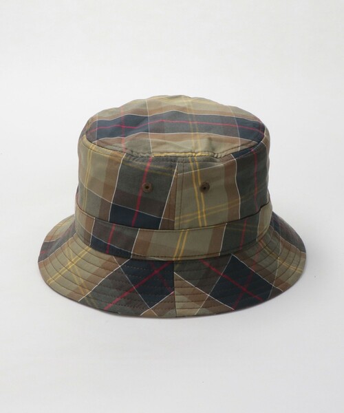 Barbour（バブアー）の「＜Barbour＞タータンチェック バケットハット（ハット・メンズ・ベージュ/オリーブ・FREE）」の14枚目の写真