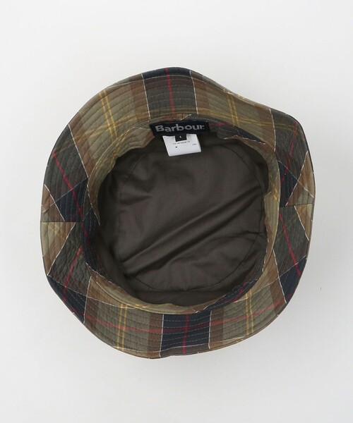Barbour（バブアー）の「＜Barbour＞タータンチェック バケットハット（ハット・メンズ・ベージュ/オリーブ・FREE）」の11枚目の写真
