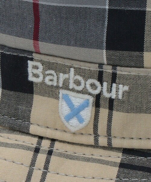 Barbour（バブアー）の「＜Barbour＞タータンチェック バケットハット（ハット・メンズ・ベージュ/オリーブ・FREE）」の7枚目の写真