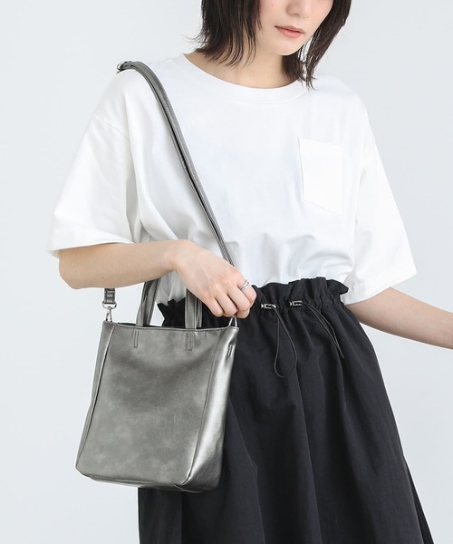 ⭐️レザレクション⭐️ブランタNO2⭐️グレー⭐️ショルダーバッグ⭐️ HandleChainBag （ショルダーバッグ）｜GRACE CONTINENTAL