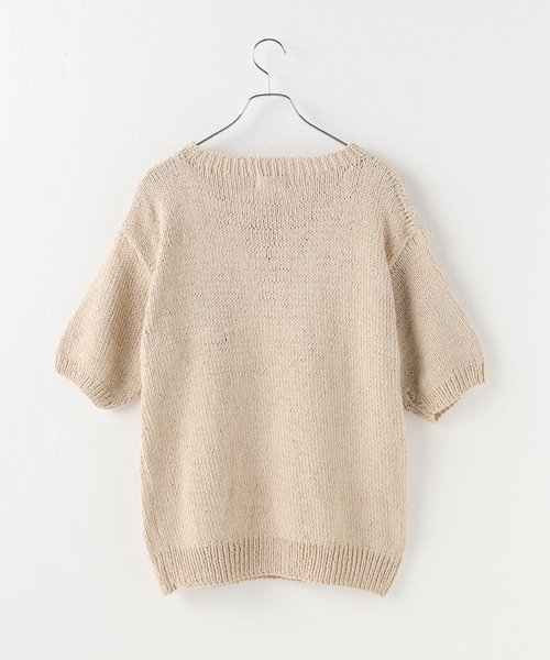 JOINT WORKS(ジョイントワークス)の「【MacMahon Knitting Mills/マクマホンニッティングミルズ 】-Truck(ニット/セーター・メンズ・ブルー/レッド・FREE)」の3枚目の写真