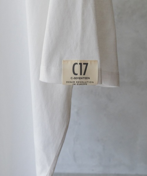 EDWIN(エドウィン)の「C17 SLIT BIG TEE Cotton100(Tシャツ/カットソー・レディース・ブラック/ホワイト/ブルーグレー・L/M)」の8枚目の写真