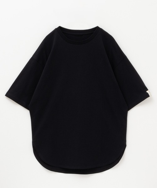 EDWIN(エドウィン)の「C17 SLIT BIG TEE Cotton100(Tシャツ/カットソー・レディース・ブラック/ホワイト/ブルーグレー・L/M)」の9枚目の写真