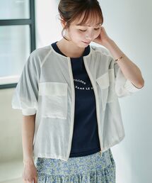 le.coeur blanc | ダブルポケットシアーブルゾン(ブルゾン)