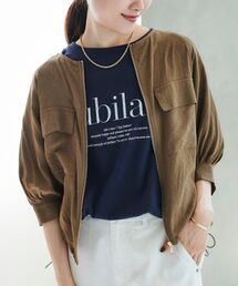 le.coeur blanc | ダブルポケットシアーブルゾン(ブルゾン)