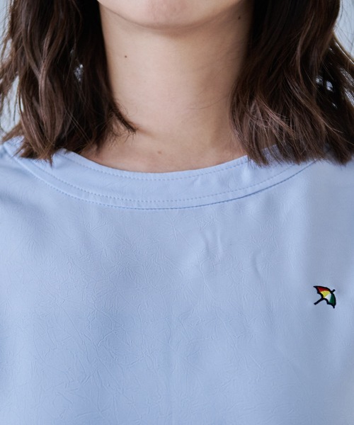 Arnold Palmer（アーノルドパーマー）の「フリルスリーブ ブラウス（シャツ/ブラウス・レディース・ブラック/ホワイト/サックスブルー・L/M/S）」の16枚目の写真