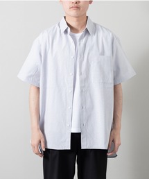 STYLEBLOCK | オックス半袖シャツ(BIGシルエット)(シャツ/ブラウス)