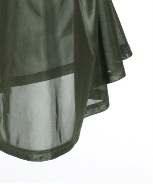 完売品 ⭐️新品タグ付き ❤️XXSサイズ ANEW レディース　スカート　カーキ axes femme（アクシーズファム）の「ベルトデザインサス付き