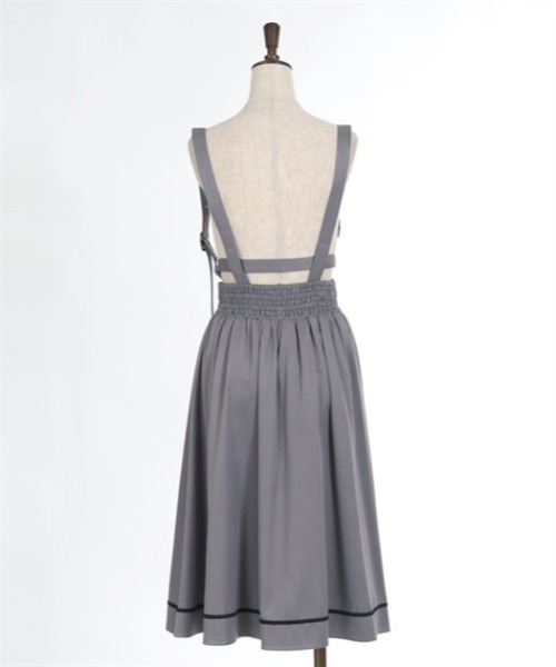 axes femme（アクシーズファム）の「ベルトデザインサス付きスカート（スカート・レディース・カーキ/ブラック/グレー・FREE）」の20枚目の写真