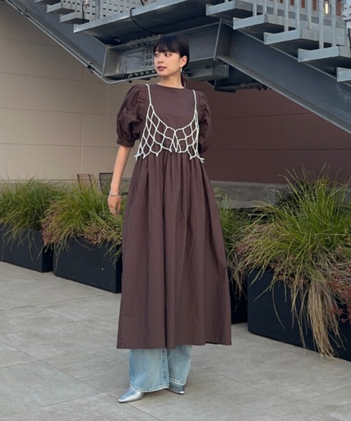 RODEO CROWNS WIDE BOWL（ロデオクラウンズワイドボウル）の「フェイクパールビスチェ（ベスト・レディース・アイボリー・FREE）」の18枚目の写真