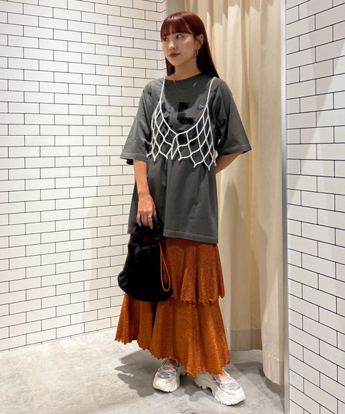 RODEO CROWNS WIDE BOWL（ロデオクラウンズワイドボウル）の「フェイクパールビスチェ（ベスト・レディース・アイボリー・FREE）」の20枚目の写真