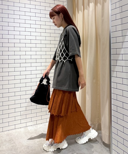 RODEO CROWNS WIDE BOWL（ロデオクラウンズワイドボウル）の「フェイクパールビスチェ（ベスト・レディース・アイボリー・FREE）」の21枚目の写真