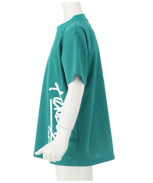 ANAP kids(アナップキッズ)の「速乾スポーティラインビッグTシャツ(Tシャツ/カットソー・キッズ・グリーン/ブラック/ホワイト・110cm/120cm/130cm)」の6枚目の写真