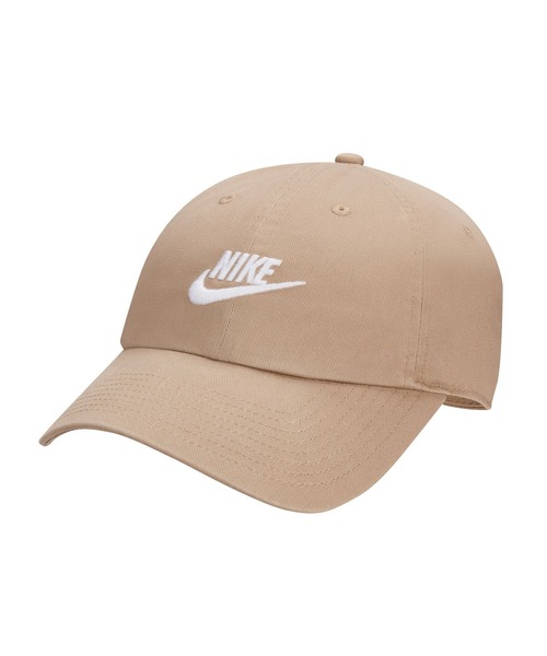NIKE(ナイキ)の「NIKE CLUB CAP FB5368-011(キャップ・メンズ・ブラック/ホワイト/ベージュ・ONE SIZE)」の3枚目の写真