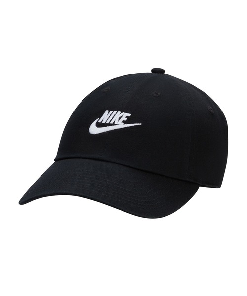 NIKE(ナイキ)の「NIKE CLUB CAP FB5368-011(キャップ・メンズ・ブラック/ホワイト/ベージュ・ONE SIZE)」の2枚目の写真