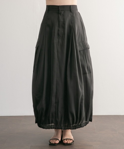 KBF（ケイビーエフ）の「シアーバルーンスカート（スカート）」 - WEAR