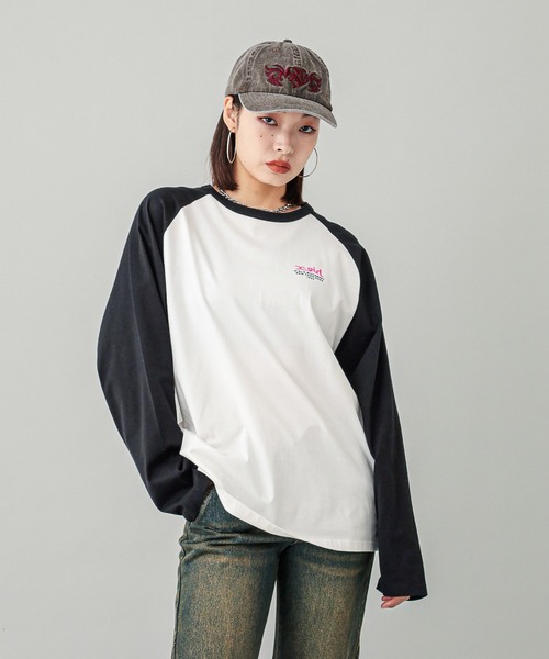 X-girl（エックスガール）の「TRIBAL HEART LOGO 6PANEL CAP（キャップ・レディース・ブラック/ブラウン/パープル・ONE SIZE）」の8枚目の写真