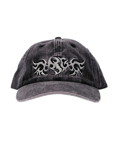 X-girl（エックスガール）の「TRIBAL HEART LOGO 6PANEL CAP（キャップ・レディース・ブラック/ブラウン/パープル・ONE SIZE）」の16枚目の写真