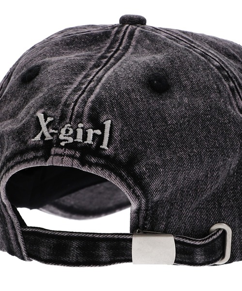 X-girl（エックスガール）の「TRIBAL HEART LOGO 6PANEL CAP（キャップ・レディース・ブラック/ブラウン/パープル・ONE SIZE）」の20枚目の写真