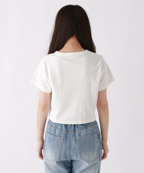 repipi armario(レピピ アルマリオ)の「CATプリントチビT(Tシャツ/カットソー・キッズ・イエロー/ホワイト/サックスブルー・SMALL/MEDIUM/LARGE)」の12枚目の写真