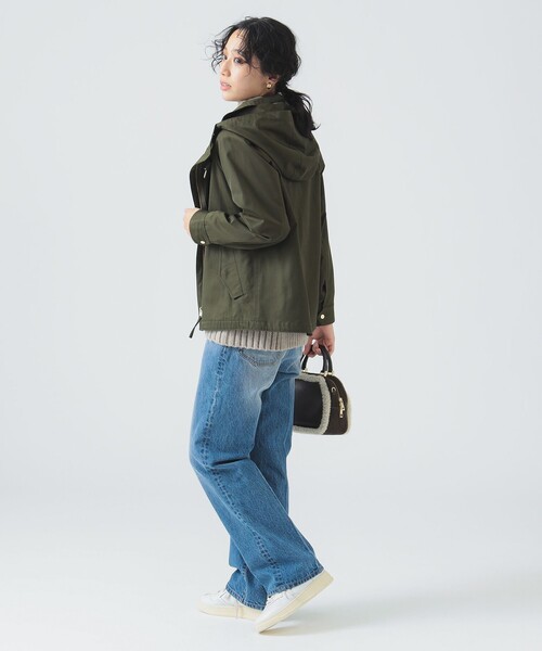 B:MING by BEAMS（ビーミングバイビームス）の「撥水 マウンテンパーカー 24AW（S～L）（マウンテンパーカー・レディース・ブラック/ブラウン系その他/オリーブ・SMALL/MEDIUM/LARGE）」の10枚目の写真