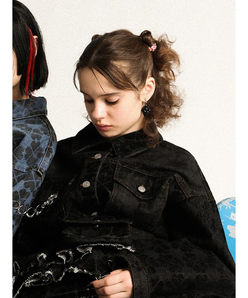 PAMEO POSE(パメオポーズ)の「Melting Pierce(ピアス(両耳用)・レディース・ブラック・FREE)」の2枚目の写真