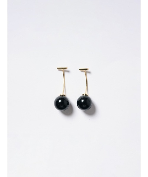 ucalypt(ユーカリプト)の「ucalypt/ユーカリプト Deep Back Drop Earrings イヤリング(イヤリング・レディース・ブラック/ブラウン・FREE)」の6枚目の写真