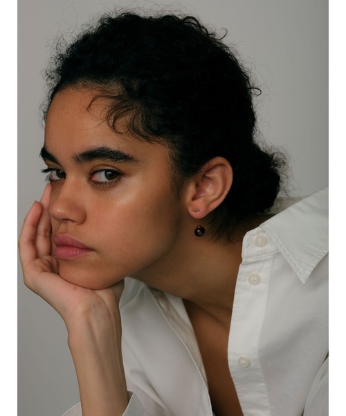 ucalypt(ユーカリプト)の「ucalypt/ユーカリプト Deep Back Drop Earrings イヤリング(イヤリング・レディース・ブラック/ブラウン・FREE)」の9枚目の写真