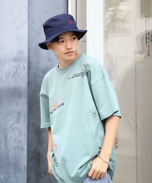 U.S. POLO ASSN.（ユーエスポロアッスン）の「【U.S. POLO ASSN.】 ワンポイント ロゴ刺繍 バケットハット / バケハ（ハット・メンズ・ベージュ/ネイビー/インディゴブルー/オフホワイト/ネイビー系/ブラック/カーキ・FREE）」の20枚目の写真