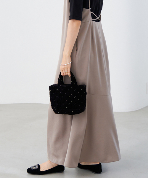 IENA(イエナ)の「MALUS/マリュス 別注 MINI TOTE BAG ミニトートバッグ(トートバッグ・レディース・ブラック/グリーン・FREE)」の5枚目の写真