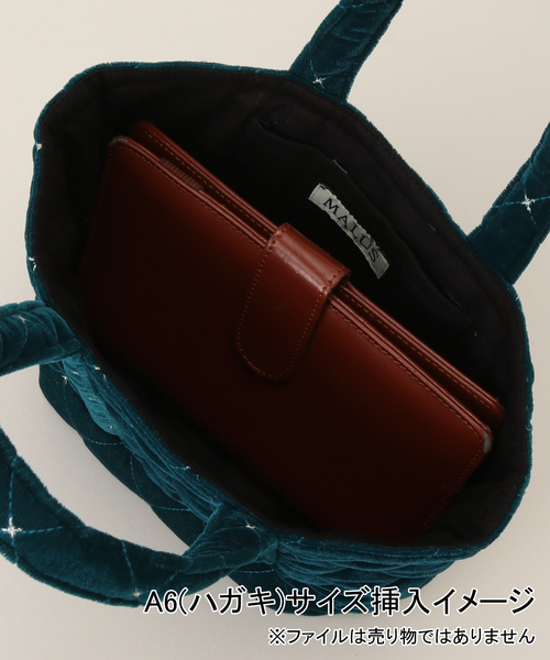 IENA(イエナ)の「MALUS/マリュス 別注 MINI TOTE BAG ミニトートバッグ(トートバッグ・レディース・ブラック/グリーン・FREE)」の13枚目の写真