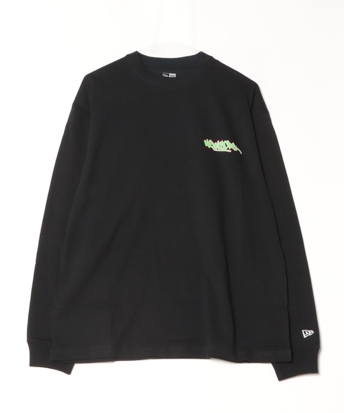 NEW ERA(ニューエラ)の「NEW ERA/ニューエラ ロンT/コットンTee オーバーサイズ バックプリント 14324706/14324708(Tシャツ/カットソー・メンズ・ブラック/モスグリーン/ホワイト・XL/2XL/L/M)」の21枚目の写真