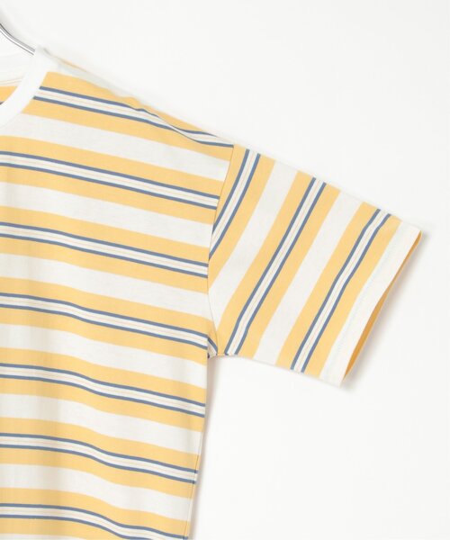 LBC（エルビーシー）の「マルチボーダーTee（Tシャツ/カットソー・レディース・イエロー/ブルー・M）」の7枚目の写真