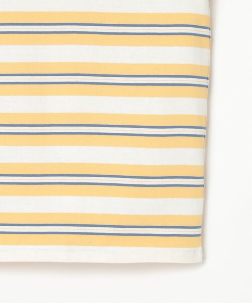 LBC（エルビーシー）の「マルチボーダーTee（Tシャツ/カットソー・レディース・イエロー/ブルー・M）」の6枚目の写真