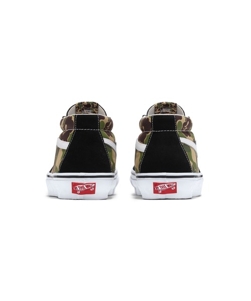 A BATHING APE（アベイシングエイプ）の「BAPE X VANS LX SK8 MID REISSUE 83（スニーカー・メンズ・グリーン・9/9.5/7/11/8/11.5/6.5/7.5/13/10/12/10.5/8.5）」の3枚目の写真