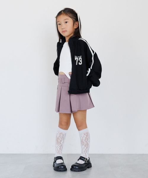 10C REPIPI（ジューシーレピピ）の「【10C REPIPI】HEMスソチャームトップス（Tシャツ/カットソー・キッズ・ブラック/ホワイト・130cm/120cm/110cm）」の7枚目の写真