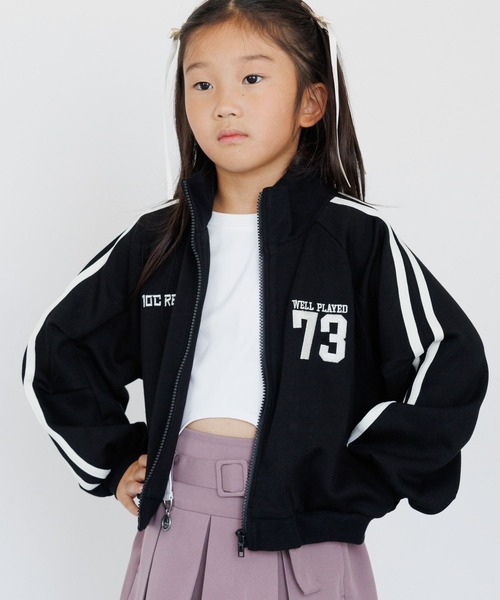 10C REPIPI（ジューシーレピピ）の「【10C REPIPI】HEMスソチャームトップス（Tシャツ/カットソー・キッズ・ブラック/ホワイト・130cm/120cm/110cm）」の8枚目の写真