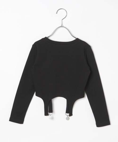 10C REPIPI（ジューシーレピピ）の「【10C REPIPI】HEMスソチャームトップス（Tシャツ/カットソー・キッズ・ブラック/ホワイト・130cm/120cm/110cm）」の10枚目の写真